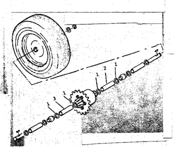 Spacer Kit - Part No. 62714 Diagram and Parts List for 13196600  Craftsman Engine