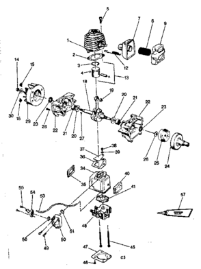 Part Location Diagram of 26621 Craftsman Gasket