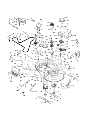 Part Location Diagram of 582035601 Husqvarna Chute.tex.crd.gen i.97 upper