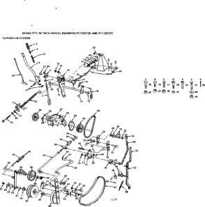 Part Location Diagram of 100734K Craftsman Knob
