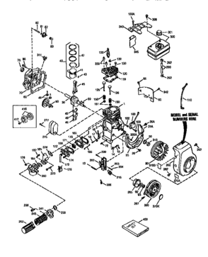 Engine (71/143) Model:143.963507 Diagram and Parts List for 143963507  Craftsman Engine