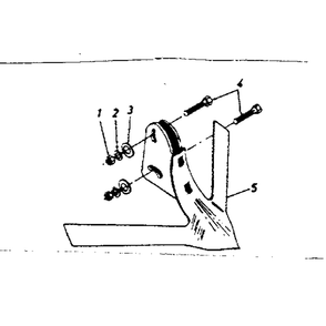 15" Sweep Cultivator Stock No. 32-29088 Diagram and Parts List for CULTIVATINGSHIELDS-29091  Craftsman Tiller