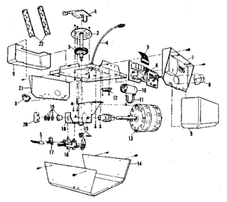 Part Location Diagram of 41C2740 Craftsman Cover