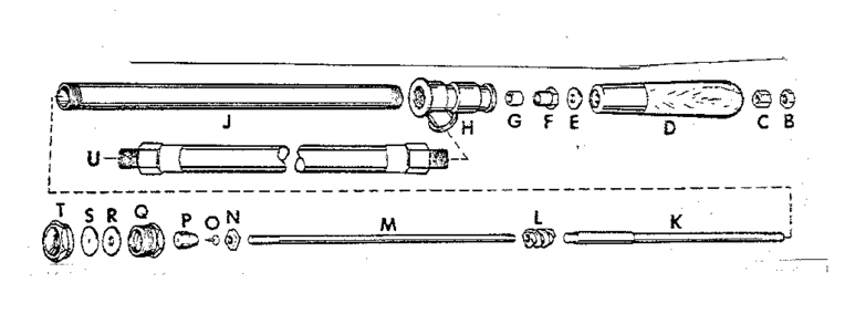3196 Spray Gun Assembly For All 30-55 Gallon Models Diagram and Parts List for 98564790  Craftsman Sprayer