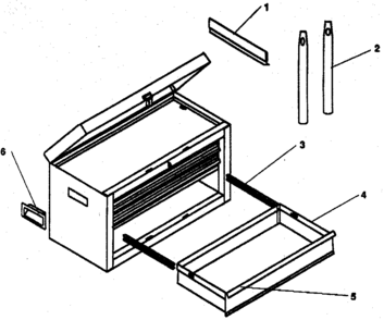 Part Location Diagram of M7741 Craftsman Divider