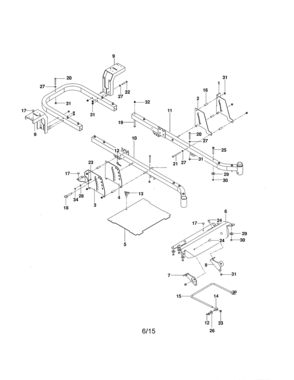 Frame Diagram and Parts List for 917289821  Craftsman Engine