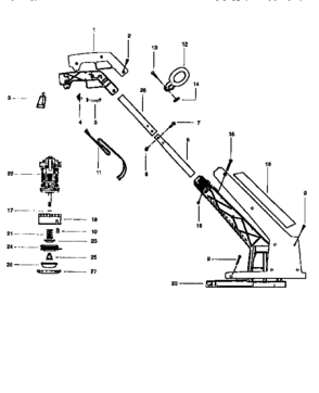 Trimmer Diagram and Parts List for 358799041  Craftsman Trimmer