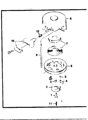 Rewind Starter No. 590420a Diagram and Parts List for 143751022  Craftsman Engine