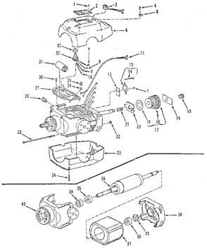 Part Location Diagram of 63438 Ridgid Assembly, Handle