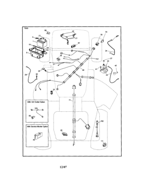 Electrical Diagram and Parts List for 917286260  Craftsman Lawn Tractor