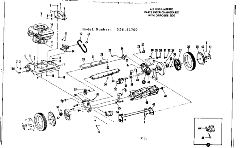 Part Location Diagram of 39241 Craftsman Platform engine