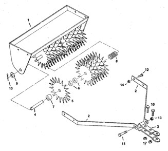 Replacement Parts Diagram and Parts List for 610243501  Craftsman Lawn Tractor