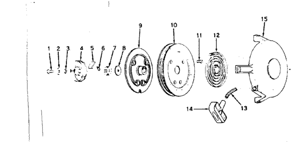 Rewind Starter No. 590405 Diagram and Parts List for 143578052  Craftsman Engine