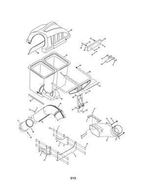 Part Location Diagram of 726-04040 MTD Nut:push 5/16