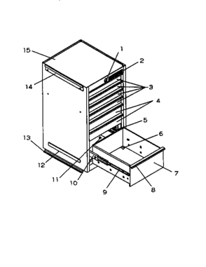 Part Location Diagram of M12029 Craftsman Liner set