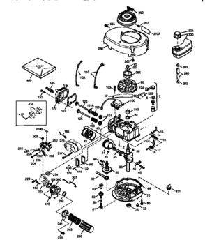 Engine (71/143) Model: 143.963506 Diagram and Parts List for 143963506  Craftsman Engine