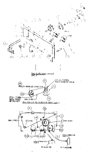 Dial Assembly Diagram and Parts List for 11335170  Craftsman Compressor