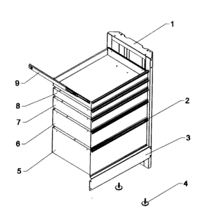 Part Location Diagram of 12842 Craftsman Cable, Transmission Control