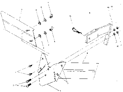 Hiller/furrower attachment (figure 14) Diagram and Parts List for 98729909  Craftsman Tiller