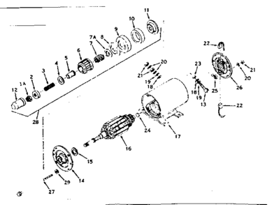 Part Location Diagram of 33215 Craftsman Pinion gear