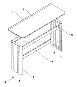 Part Location Diagram of 1000232-EBK Craftsman Side