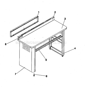 Part Location Diagram of A18289-EBE Craftsman Side R, Black