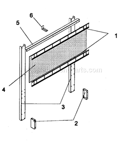 Part Location Diagram of A18083 DeWALT End Cap