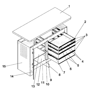 Part Location Diagram of 27010 Craftsman Hdwre Bag