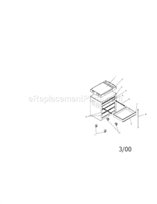 Part Location Diagram of T18914A3 Craftsman Drwr Trim