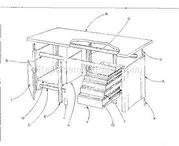 Part Location Diagram of A9631 Generac Muffler Box