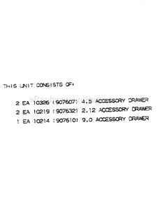 Parts List Diagram and Parts List for 706656320  Craftsman Workbench