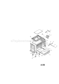 Pfoject Center Diagram and Parts List for 706659590  Craftsman Workbench