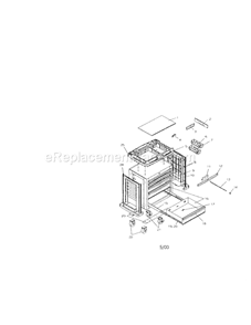 Project Center Diagram and Parts List for 706659592  Craftsman Workbench