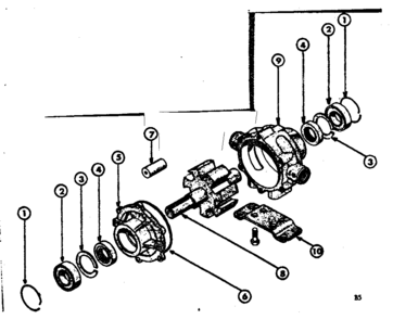 Pump Assembly Diagram and Parts List for 471461321  Craftsman Pressure Washer