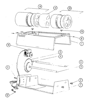 Unit Parts Diagram and Parts List for 57225081  Craftsman Miscellaneous