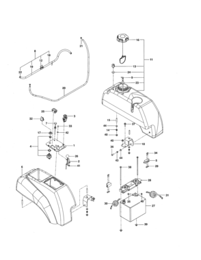 Ignition Diagram and Parts List for 917204170  Craftsman Engine
