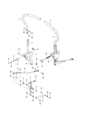 Steering Diagram and Parts List for 917204170  Craftsman Engine