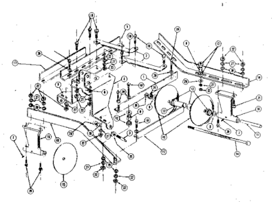 Part Location Diagram of D-143P Craftsman Washer