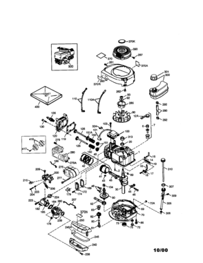 Part Location Diagram of 37590 Tecumseh Decal - Speed Control & Primer 3X