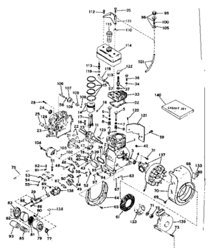 Part Location Diagram of 32432 Craftsman Control assembly