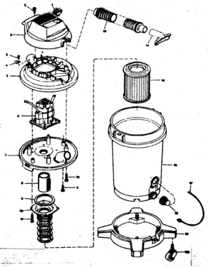 Part Location Diagram of 73215 Craftsman Cover assembly
