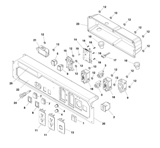 Part Location Diagram of 84001080 Briggs and Stratton Decal