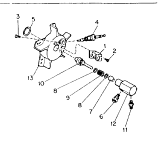 Part Location Diagram of M16886-1 Craftsman Pump filter