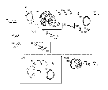 Cylinder head Diagram and Parts List for CMXGGAS030732  Craftsman Generator