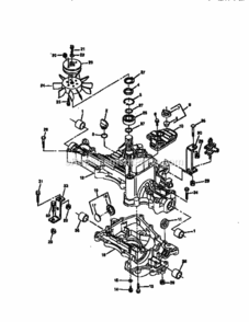 Part Location Diagram of 24H1923 Craftsman Washer