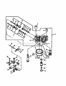 Part Location Diagram of M120373 Craftsman Bracket