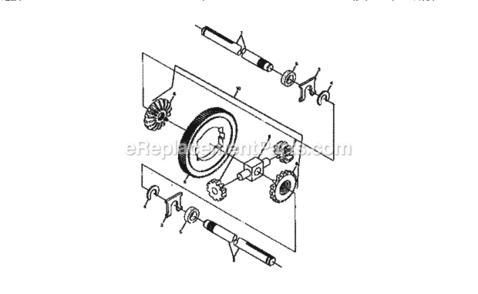 Part Location Diagram of M119836 Craftsman Seal