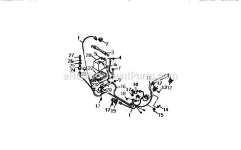 Part Location Diagram of STD426115 Craftsman Ties 5Pk
