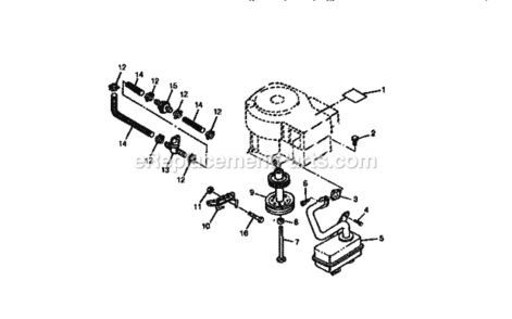 Part Location Diagram of M93399 Craftsman Hose