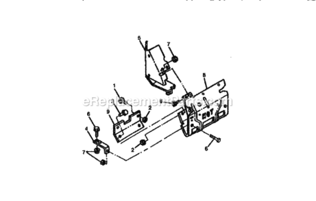 Part Location Diagram of M124527BLK Craftsman Shield